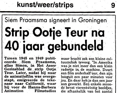 1993: Siem Praamsma signeert in Groningen